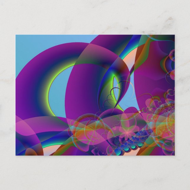 Semi-Circle-Postkarte Postkarte (Vorderseite)