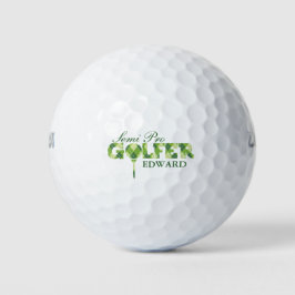 Semi Pro Golfer - karierte Golfbälle