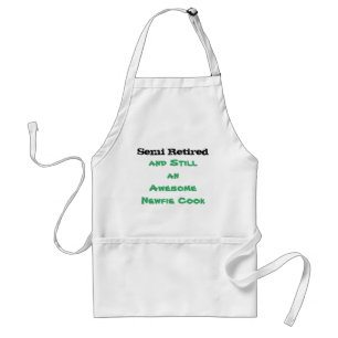 Semi Remüde Newfie Cook - Schürze