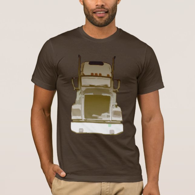 Semi T-shirt de camion (Devant)