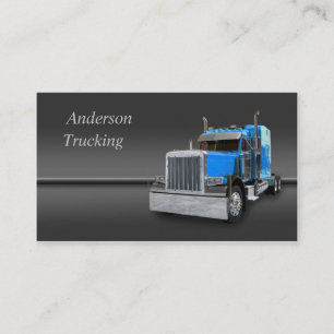 Semi Truck Business Card Visitenkarte