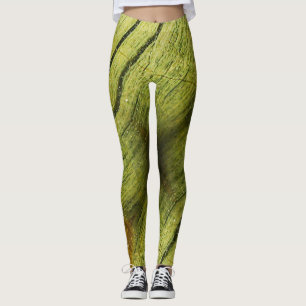 Semi-wertvolle Edelsteinstruktur Leggings