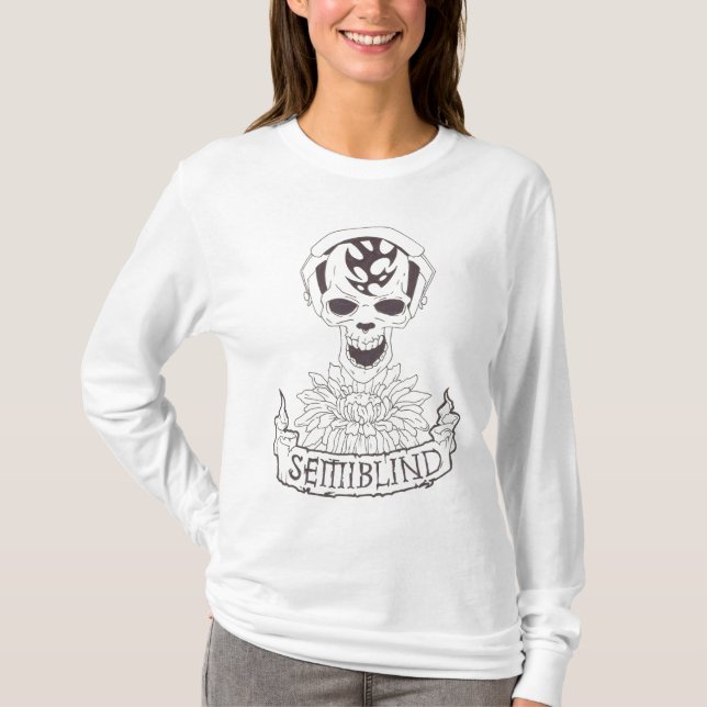 Semiblind Hoodie-Shirt T-Shirt (Vorderseite)