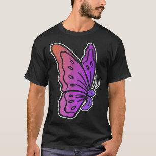 Semicolon Butterfly Antisuizid Psychische Gesundhe T-Shirt