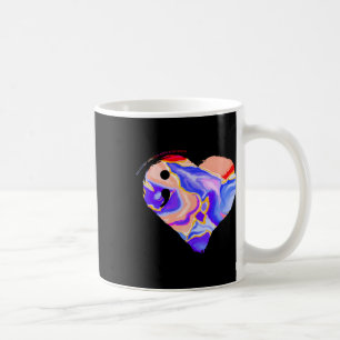 Semicolon Dragonfly Suicide Awareness Counselors T Kaffeetasse