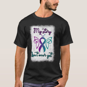 Semicolon Project Butterfly Depression Awareness T-Shirt