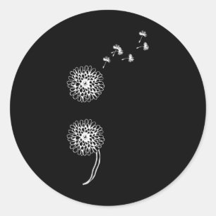 Semicolon Project Suicide Runder Aufkleber