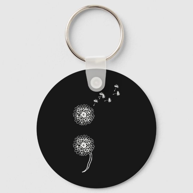 Semicolon Project Suicide Schlüsselanhänger (Vorderseite)