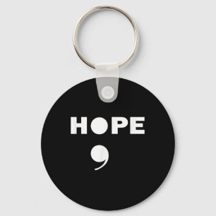Semicolon Suicide Bewusstsein für eine psychische  Schlüsselanhänger