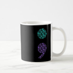 Semicolon Suicide Prevention Awareness Kaffeetasse