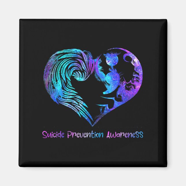 Semicolon Suicide Prevention Awareness Week Magnet (Vorne)