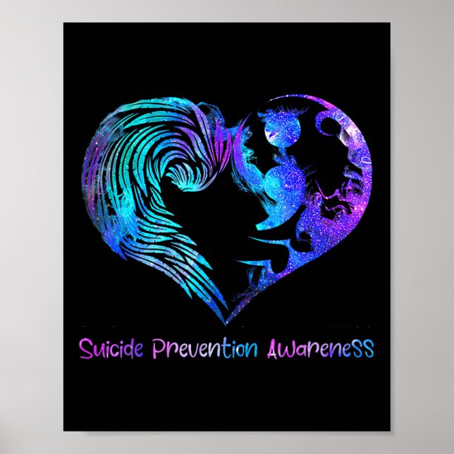 Semicolon Suicide Prevention Awareness Week Poster (Vorne)