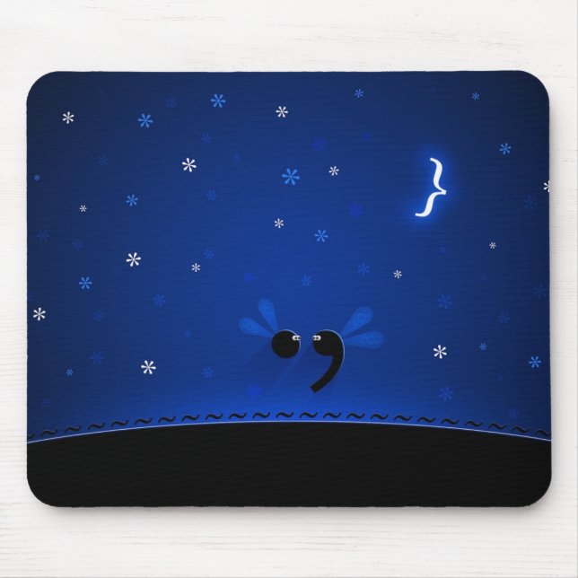 Semikolon Mousepad (Vorne)