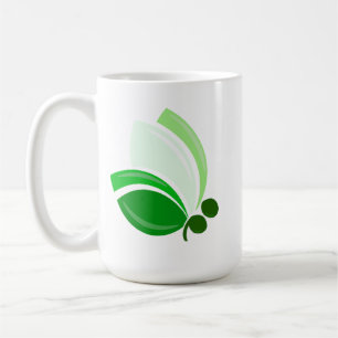 Semikolon-Schmetterling Kaffeetasse
