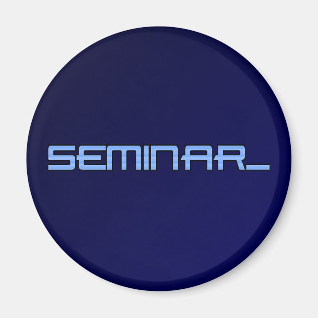 Seminarlogomagnete Magnet (Vorne)