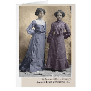 Seminole-indische Damen-Vintage gebürtige