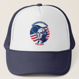 Semiquincentennial George-Washington-Hut Truckerkappe