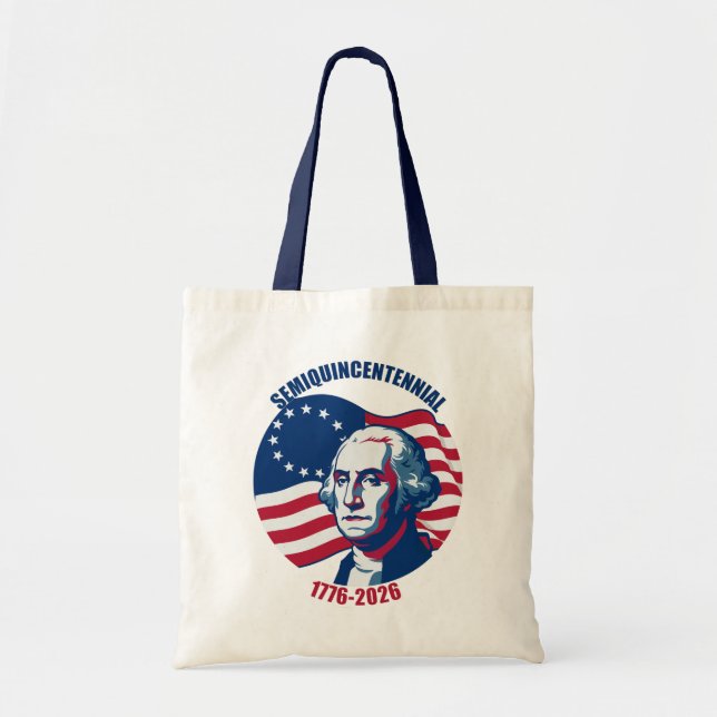 Semiquincentennial George Washington Tote Bag (Devant)