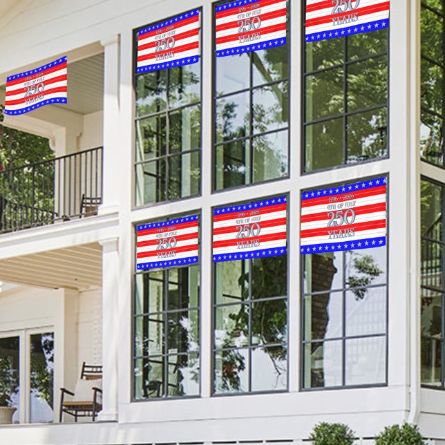 Semiquincentennial Stars & Stripes 250 Years Banner (Von Creator hochgeladen)