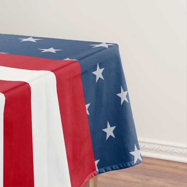 Semiquincentennial Stars & Stripes Celebration Tischdecke (Beispiel)