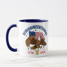Semiquincentennial-Weißkopfseeadler-Tasse