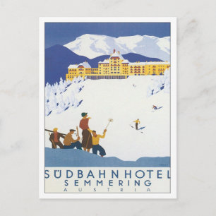Semmering Austria Postkarte