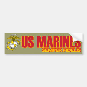Semper Fi [EGA] Autoaufkleber