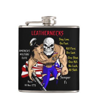 Semper Fi / Leathernecks Flachmann