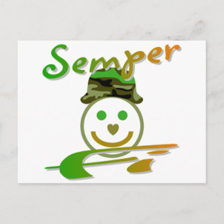 Semper FI Postkarte