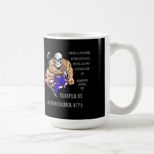 Semper Fi-TASSE Kaffeetasse
