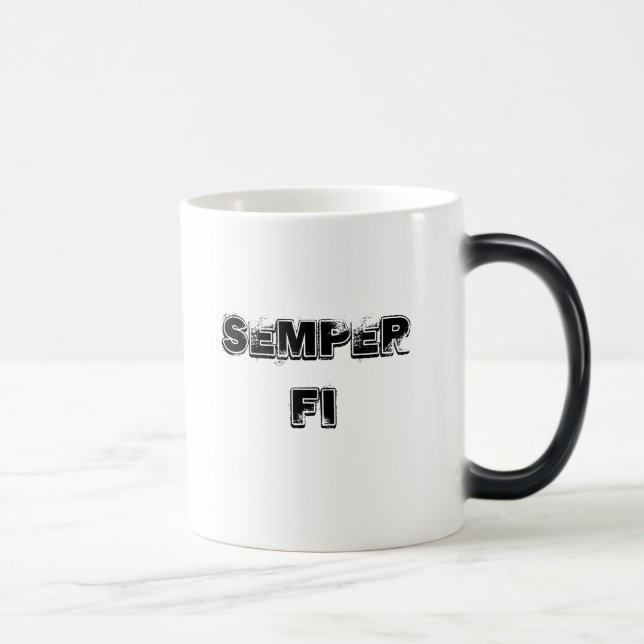 Semper FI-Tasse Verwandlungstasse (Rechts)