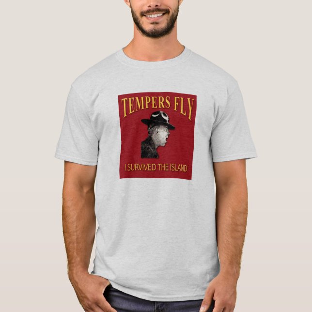 Semper Fi / Tempers Fly T-Shirt (Vorderseite)