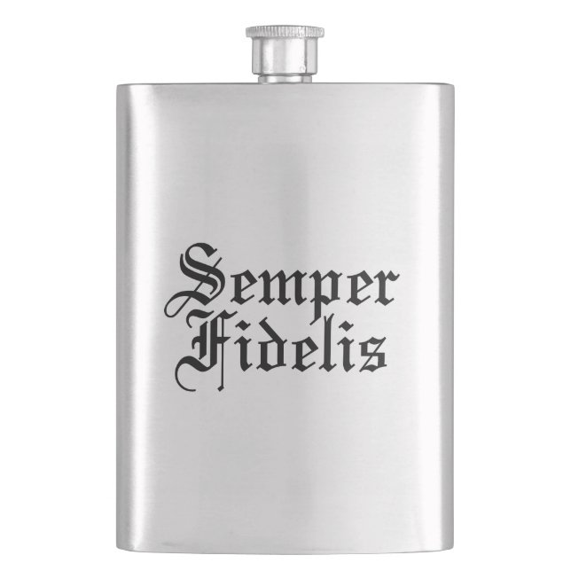 Semper Fidelis Flachmann (Vorderseite)