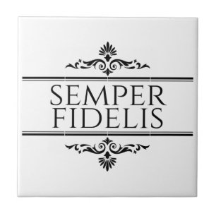 Semper Fidelis Fliese