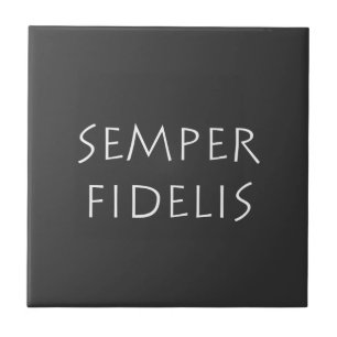 Semper Fidelis Fliese