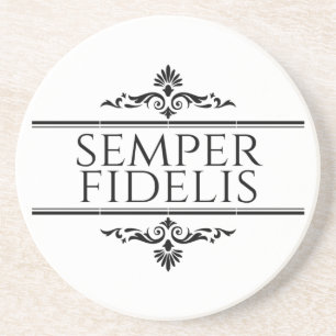 Semper Fidelis Getränkeuntersetzer