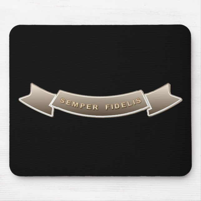Semper Fidelis Mousepad (Vorne)