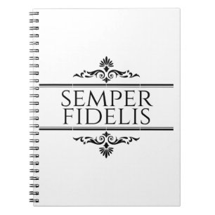 Semper Fidelis Notizblock