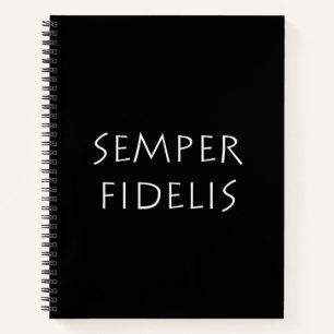 Semper Fidelis Notizbuch