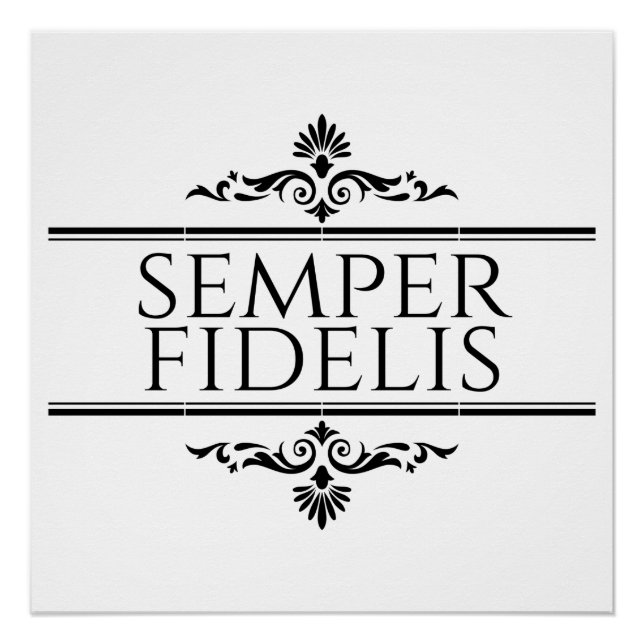 Semper Fidelis Poster (Vorderseite)