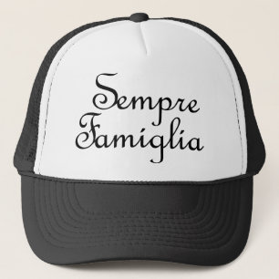 Sempre Famiglia - Italian - Always Family Truckerkappe