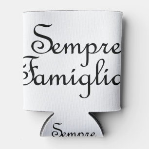 Sempre Famiglia - Italienisch - Immer Familie Dosenkühler
