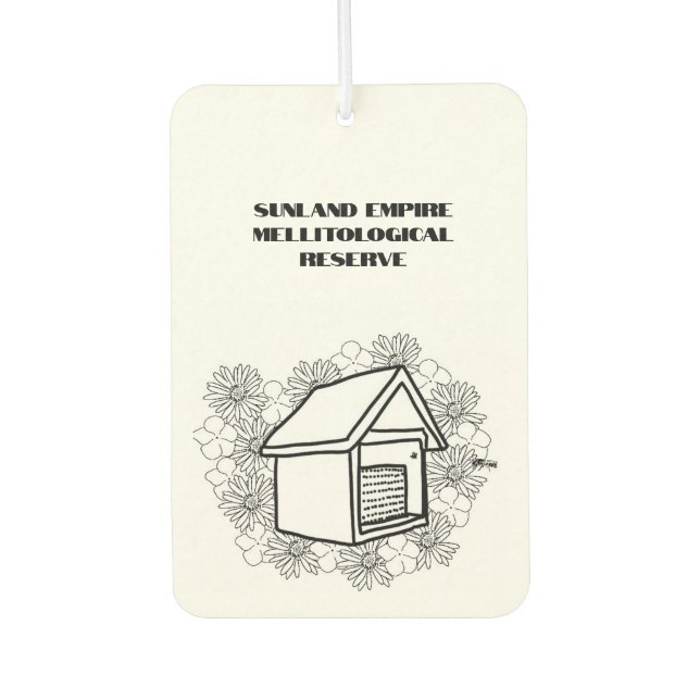 SEMR Air Freshener, Onyx for Autolufterfrischer (Vorderseite)