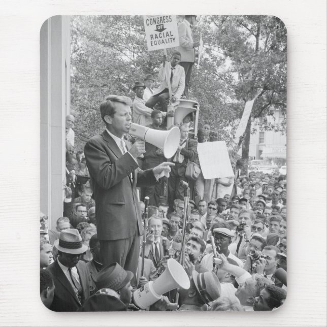 Sen. Robert Kennedy Campaigning für US-Präsident Mousepad (Vorne)