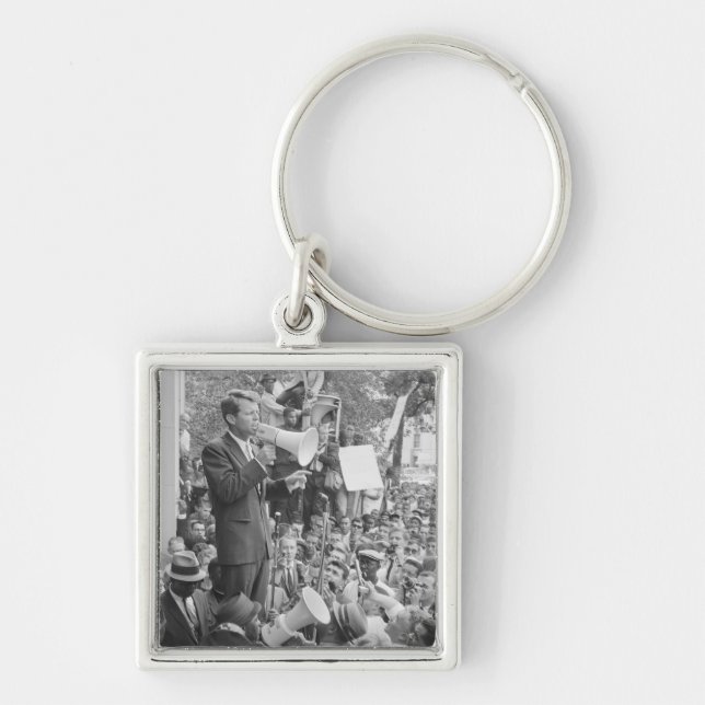 Sen. Robert Kennedy Campaigning für US-Präsident Schlüsselanhänger (Vorne)