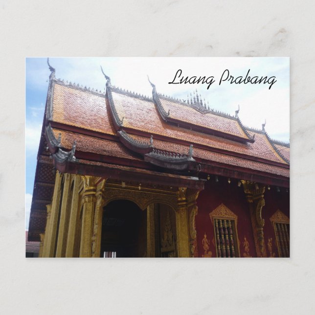 Sen Wat Postkarte (Vorderseite)