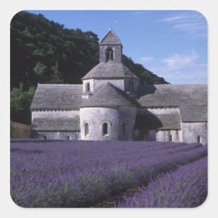 Senanque-Abtei, Gordes, Vaucluse, Provence, 2 Quadratischer Aufkleber