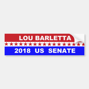 Senat Lou Barletta US Pennsylvania 2018 Autoaufkleber