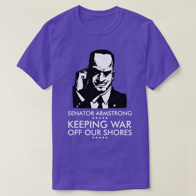 Senator Armstrong Präsidentschaftskampagne für Met T-Shirt (Design vorne)