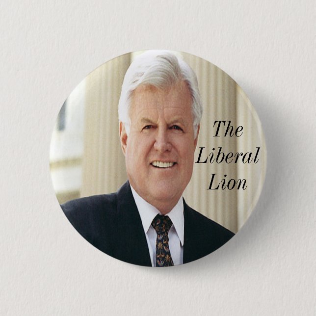 Senator Edward Kennedy Commemorative Button (Vorderseite)